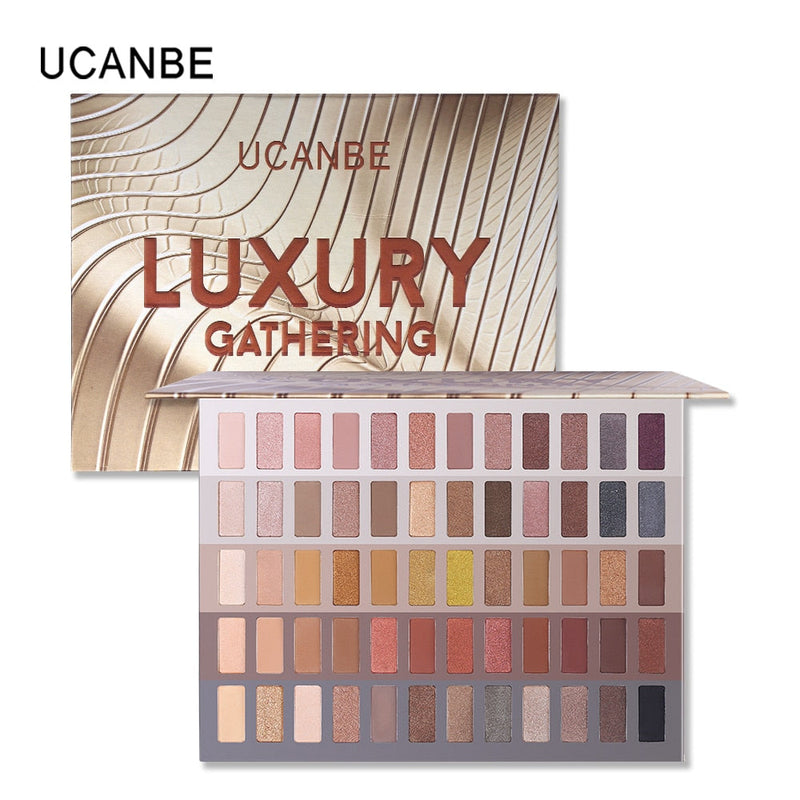 Paleta de Sombras UCANBE - 60 Cores